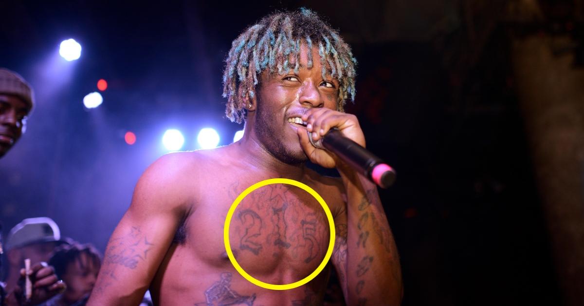 lil uzi vert  tattoo on his chest