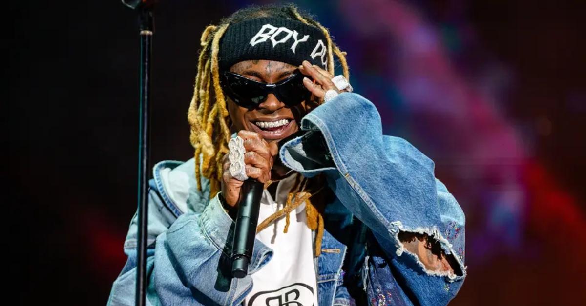 Lil Wayne performs during Lil Weezyana 2022 at Champions Square