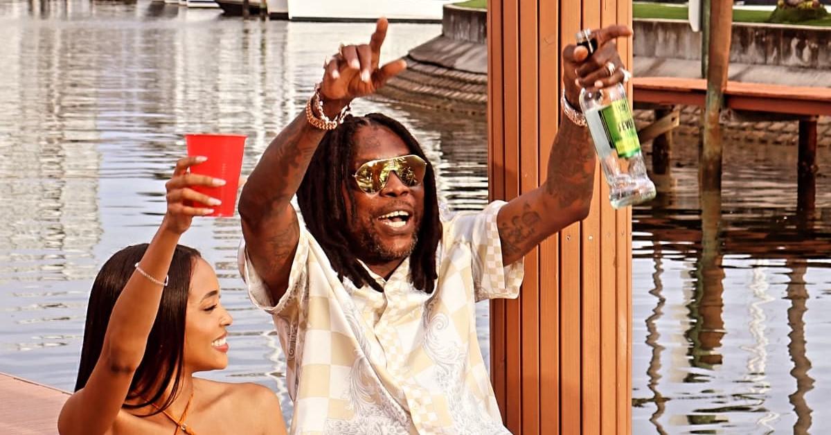 vybz kartel shoots a music video