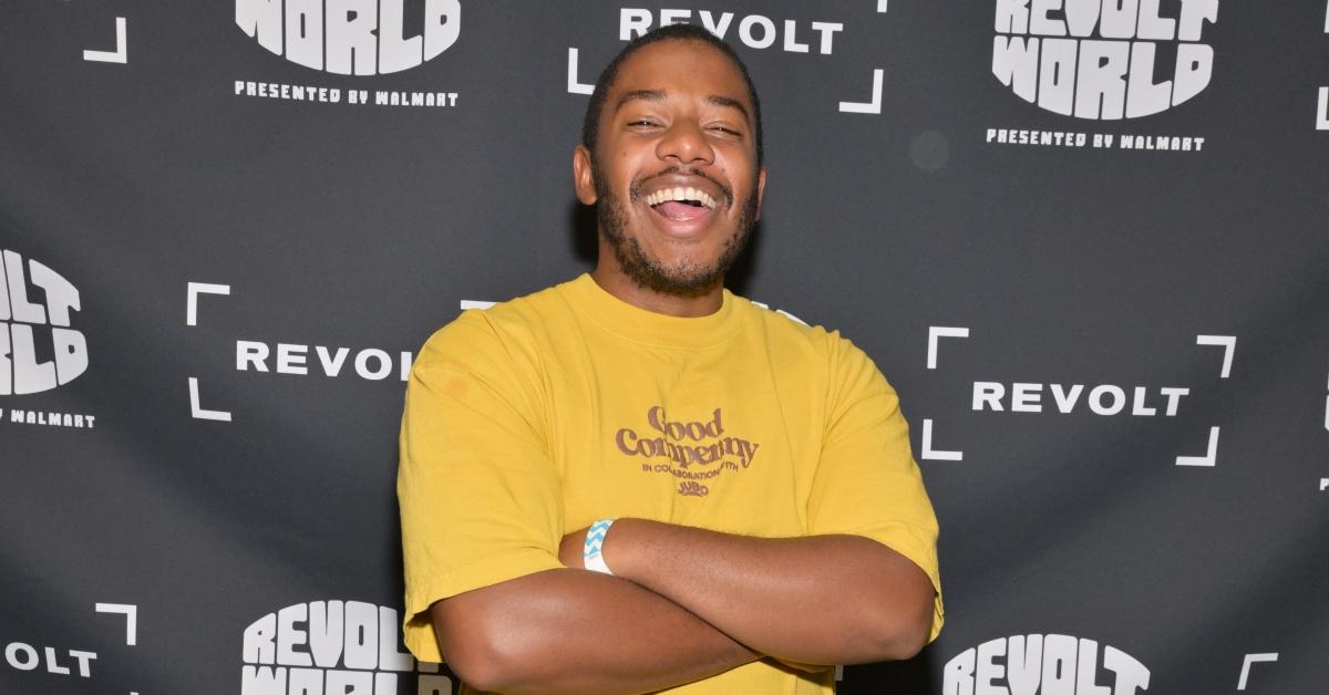 LaRussell attends REVOLT WORLD x Walmart 2023 at Pangaea Studios on September 24, 2023 in Atlanta, Georgia.