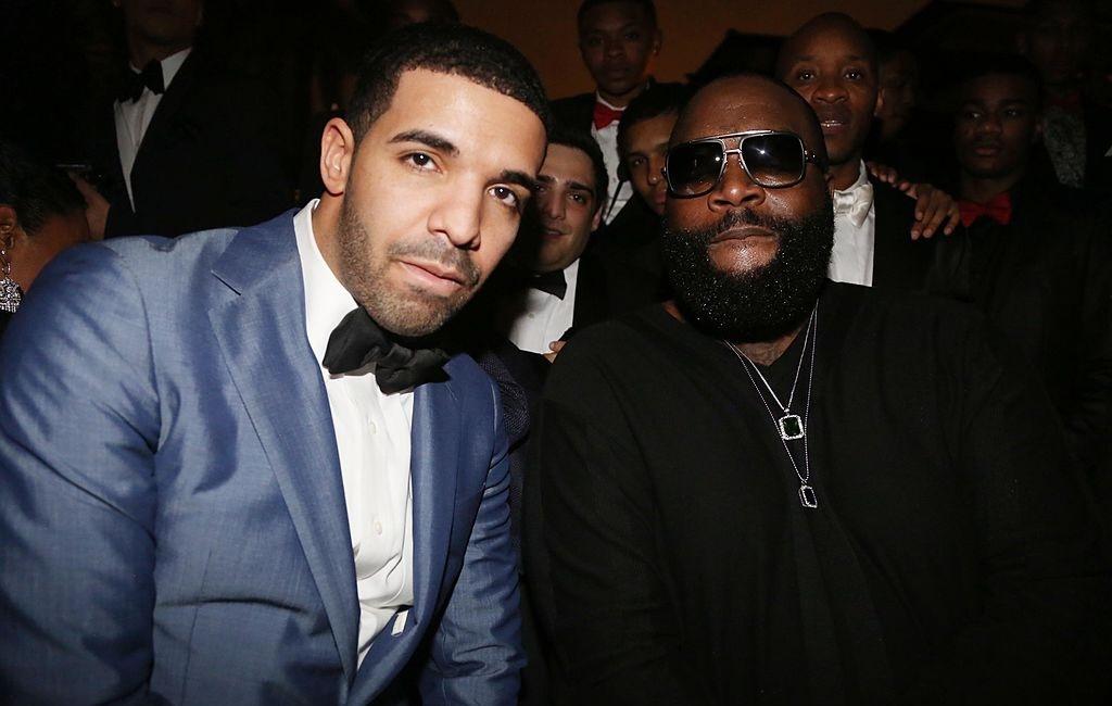  Drake and Rick Ross attend Sean Diddy Combs Ciroc The New Years Eve Party 