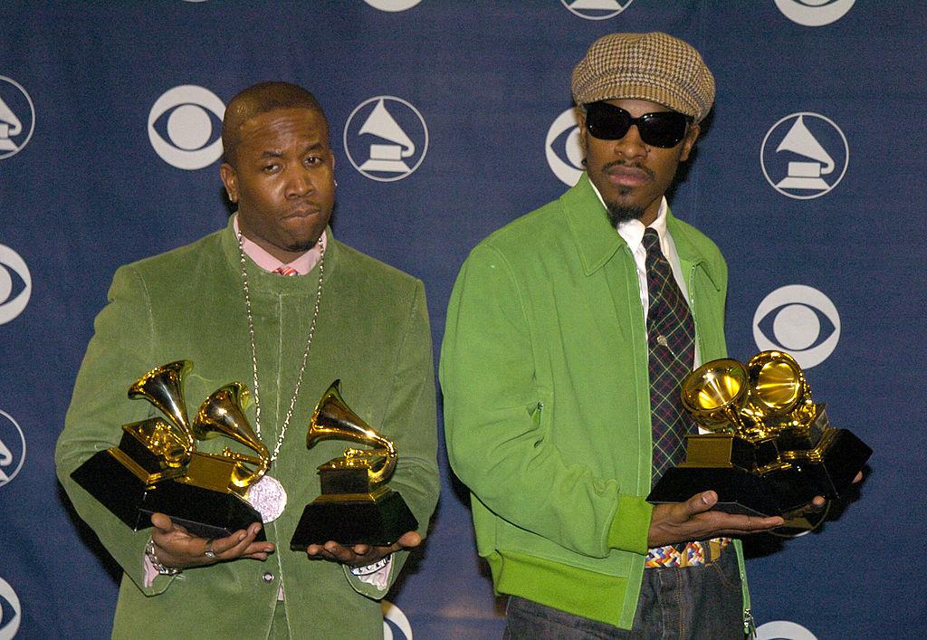 Outkast, winner of 6 Grammys during The 46th Annual Grammy Awards