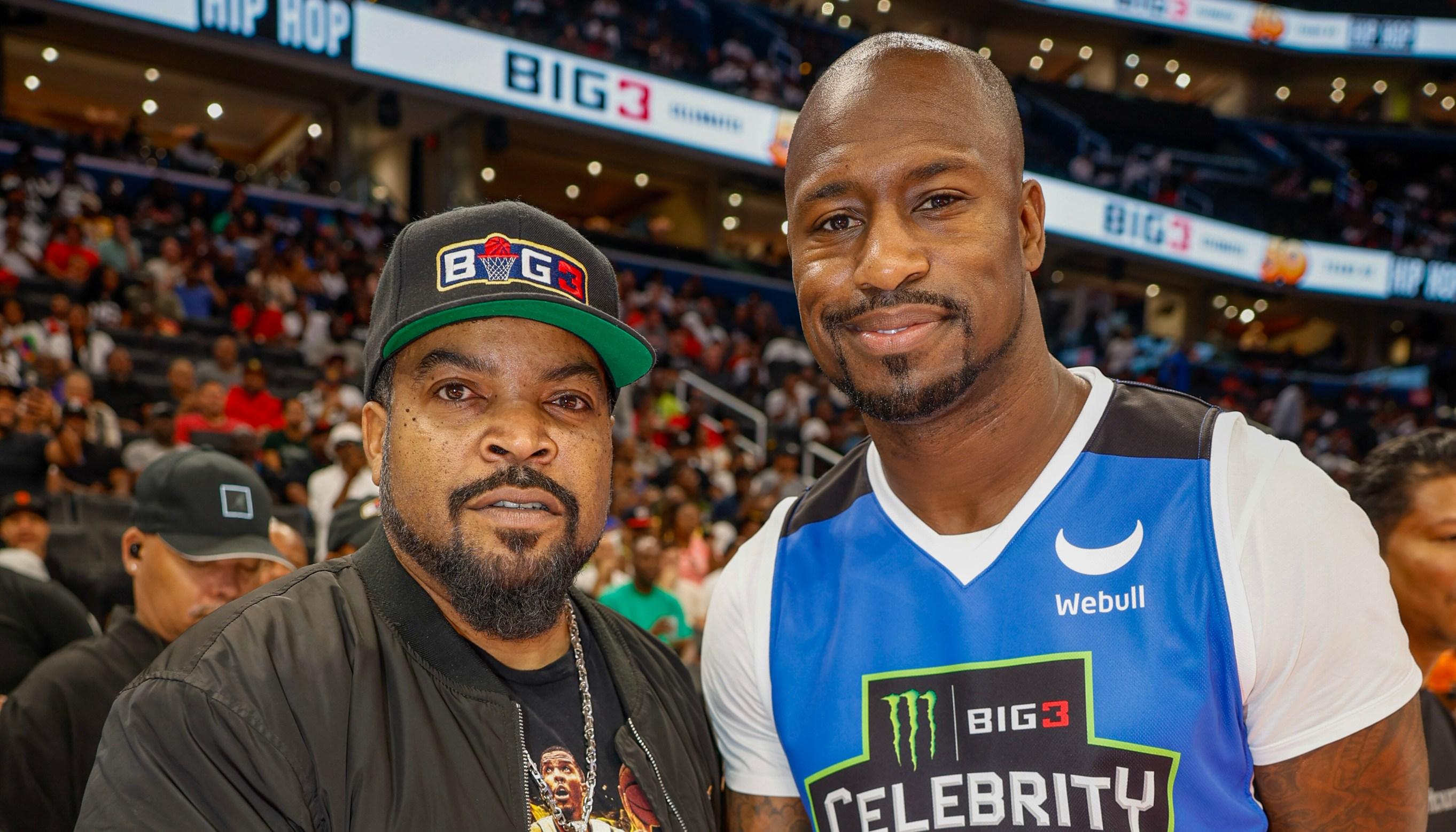 coach ice cube and vernon davis of team webull