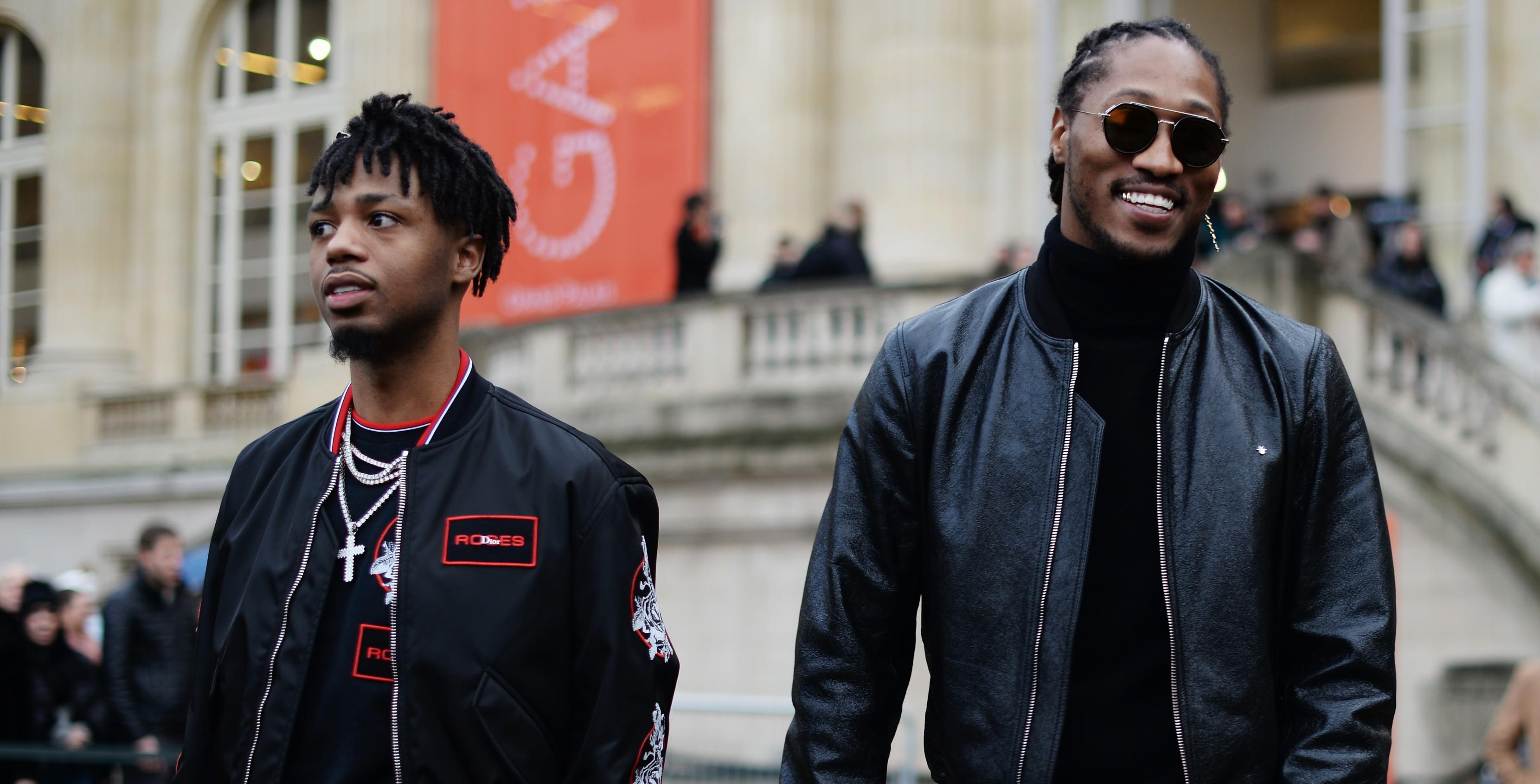 metro boomin and future attend the dior homme menswear fallwinter