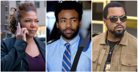 Queen Latifah in 'The Equalizer,' Childish Gambino in 'Atlanta,' and Ice Cube in 'Ride Along 2'