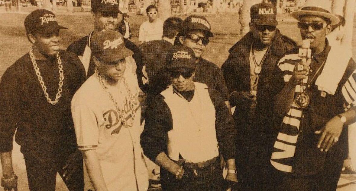 Throwback photo of NWA.