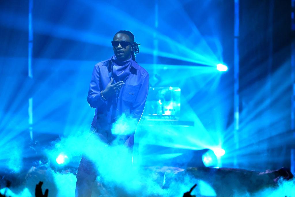 Metro Boomin performs onstage during the 2023 MTV Video Music Awards at Prudential Center in Newark, New Jersey.