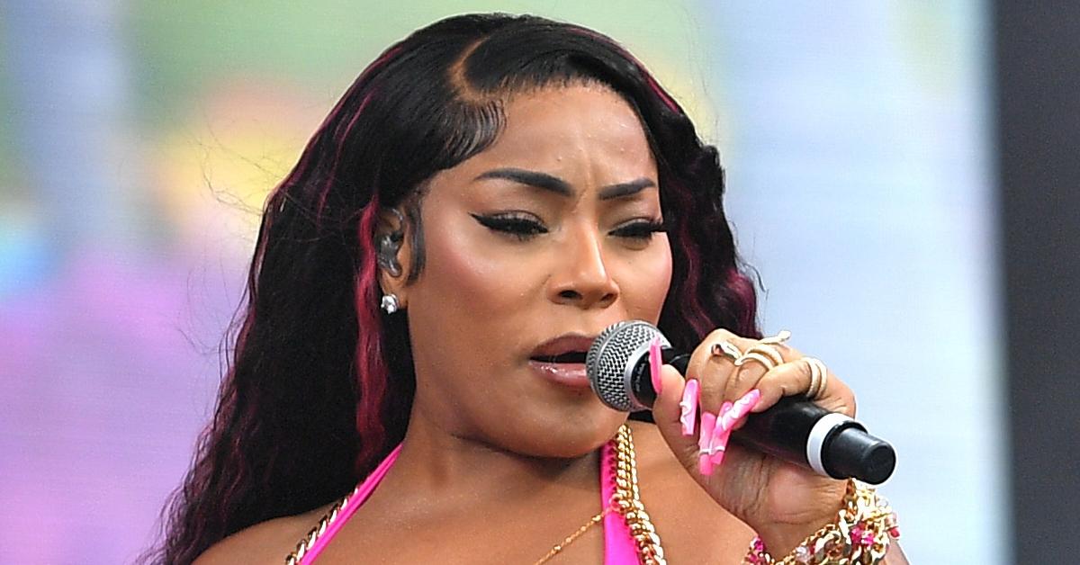 stefflon don performs on the pyramid stage of glastonbury festival