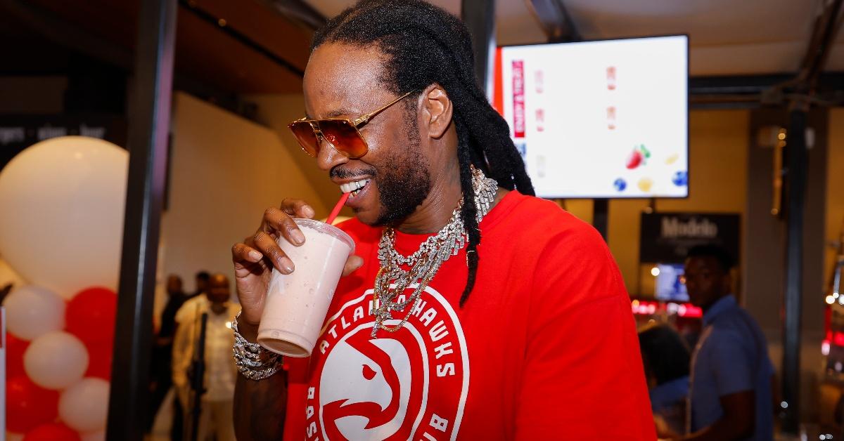 chainz attends the opening of smoothie king