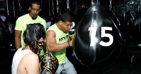 Ron "Boss" Everline trains participants at the "Move with Hart" training sessions