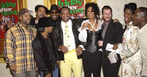 Ice Cube, Mike Epps, Don "D.C." Curry, John Witherspoon, K.D. Aubert, director Marcus Raboy, Anna Maria Horsford and Clifton Powell Front row: Katt Williams