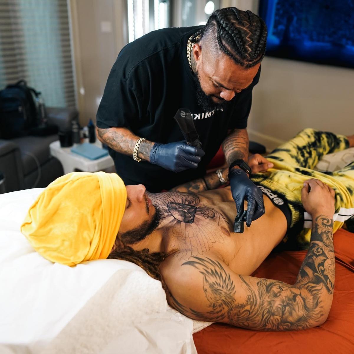 anthony michaels tattooing