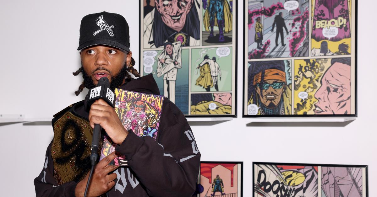 Metro Boomin attends Metro Boomin Enter The Metroverse Comic Book Series Launch presented by Complex in partnership with Zero Zero publishing at Complex Los Angeles on June 13, 2024 in Los Angeles, California