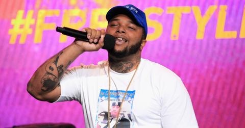 Geechi Gotti performs onstage at BET's Freestyle Friday: LA at YouTube Space LA on June 15, 2018 in Los Angeles, California.
