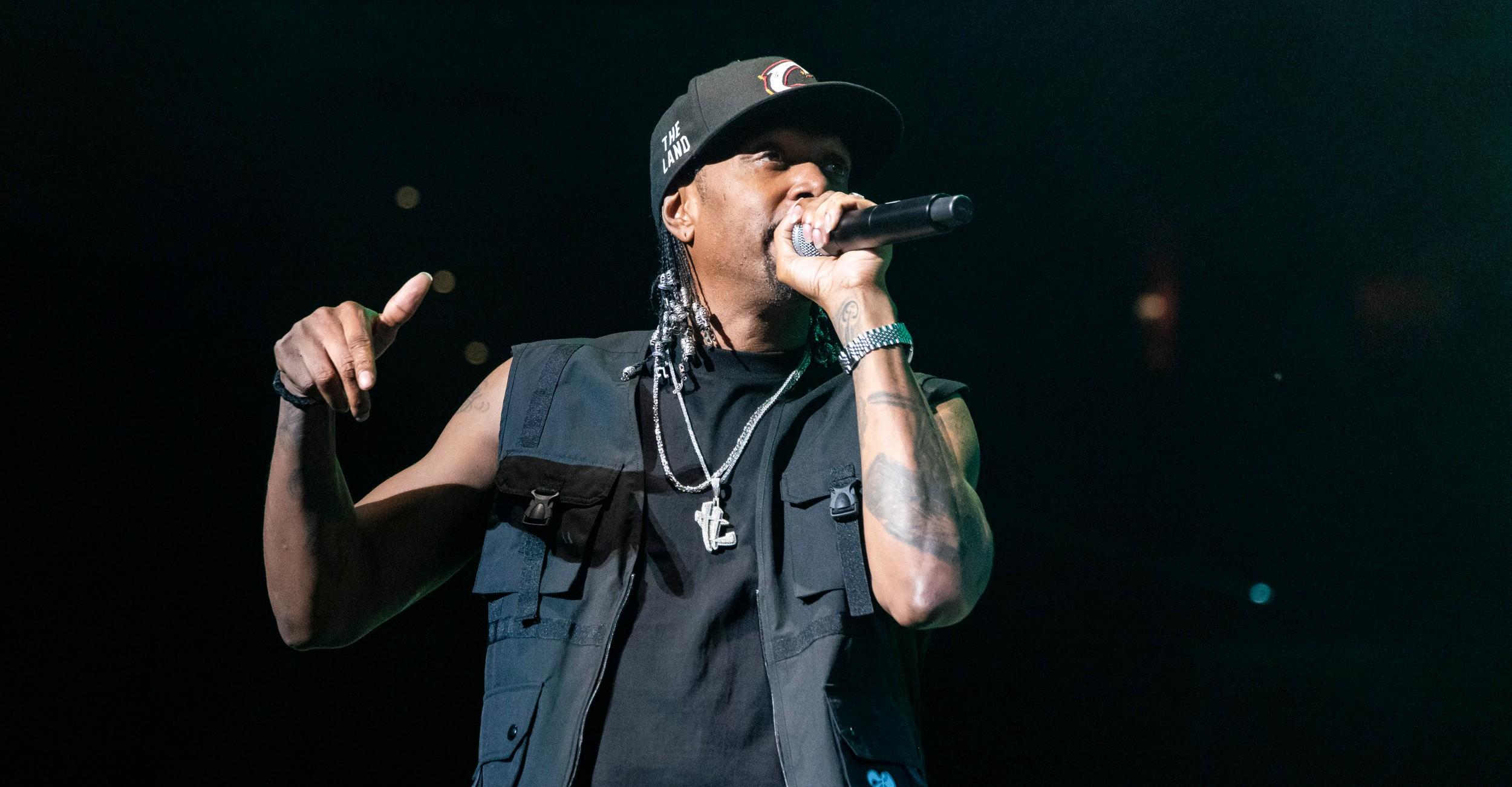 krayzie bone of bone thugs n harmony preforms at little caesars arena