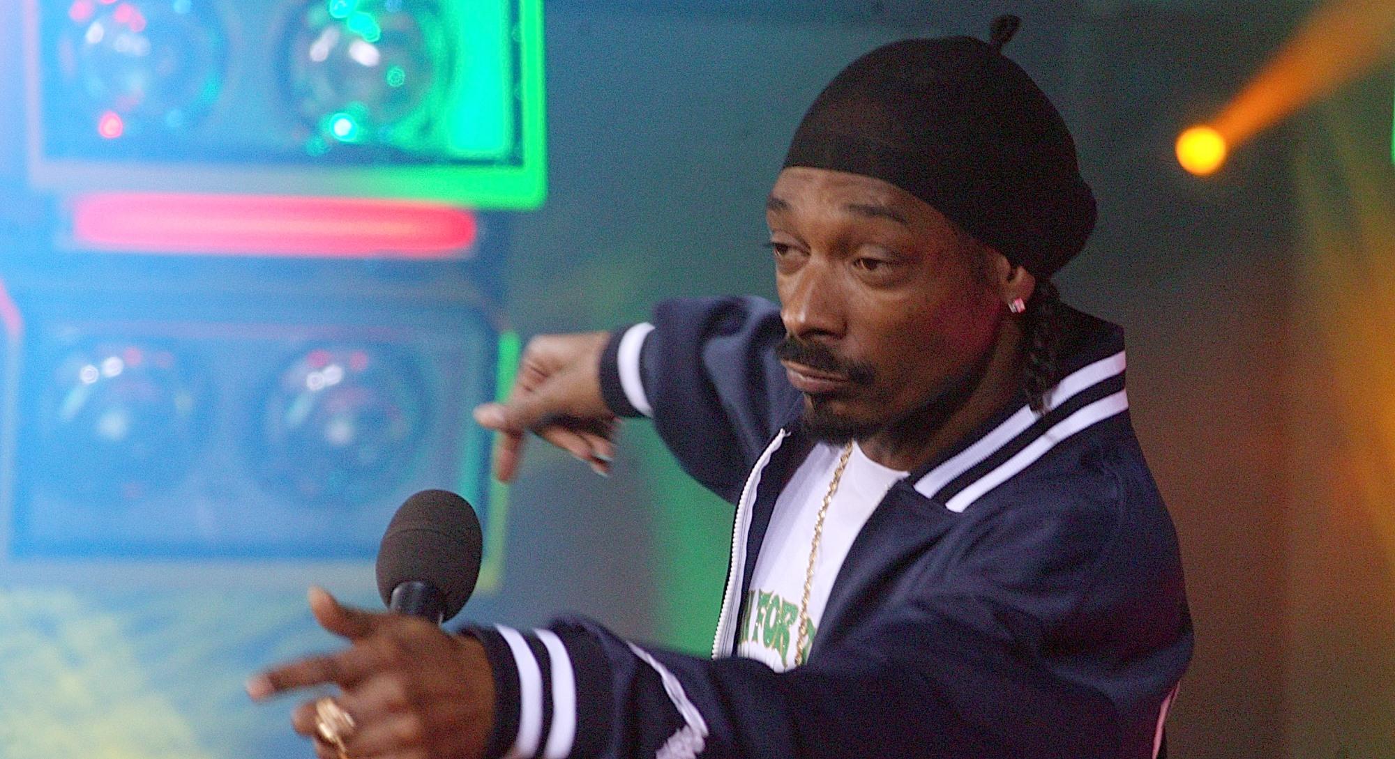 snoop dogg during mtv presents hip hop week