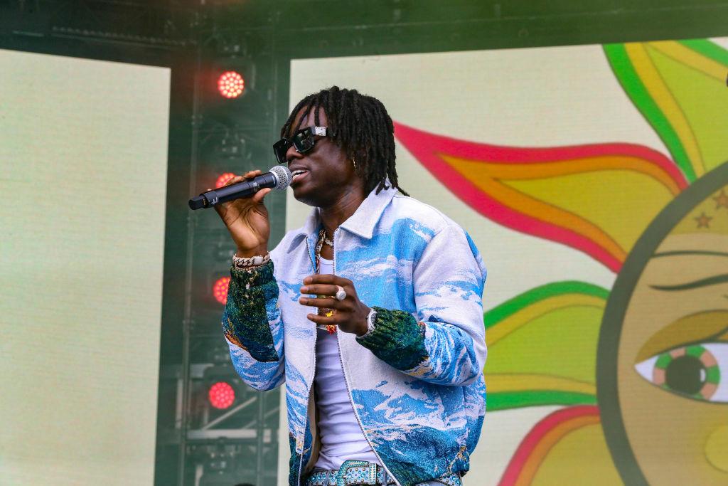 Rema performs live onstage during Broccoli City Festival 