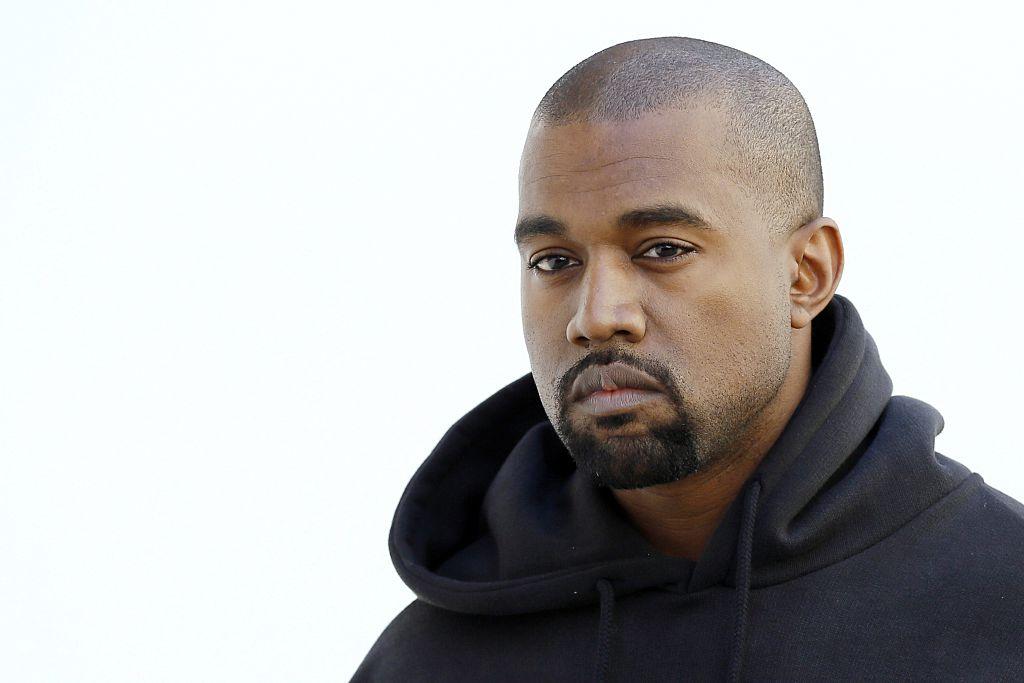 Kanye West is seen on March 21, 2024 in Los Angeles