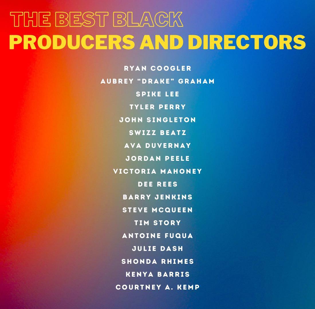 List of Black producers and directors