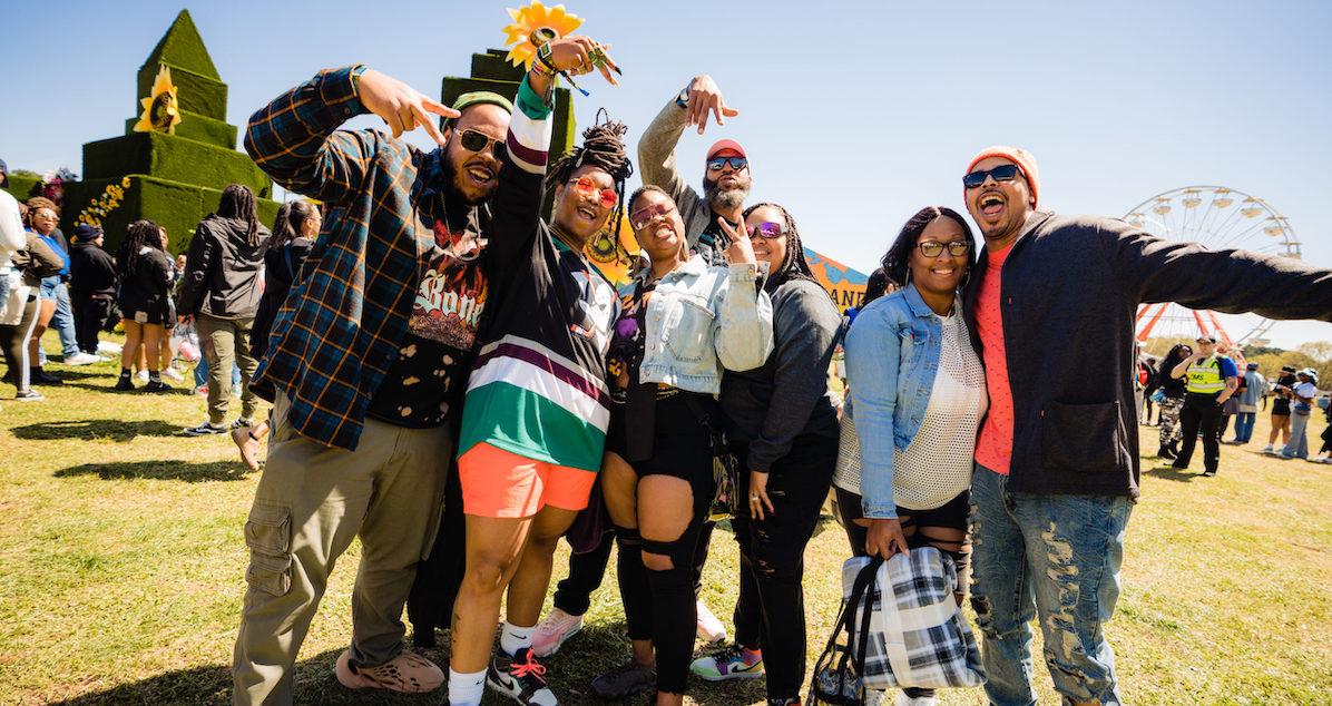 Fans at the Dreamville Music Festival