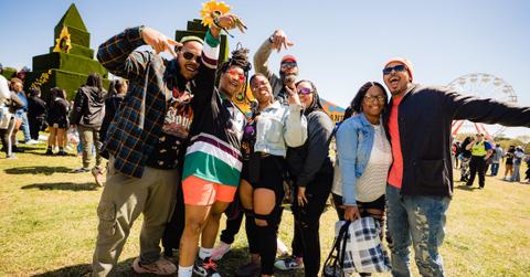 Fans at the Dreamville Music Festival