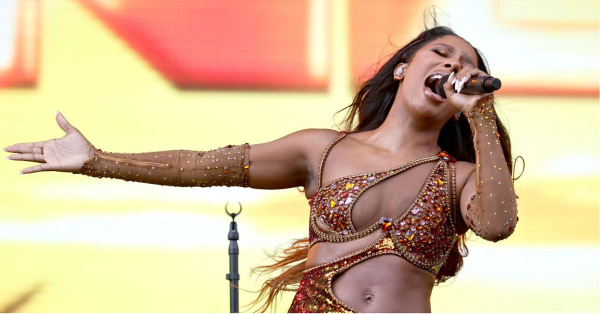 Victoria Monét performs onstage during 2022 Made In America at Benjamin Franklin Parkway on September 04, 2022 in Philadelphia, Pennsylvania.