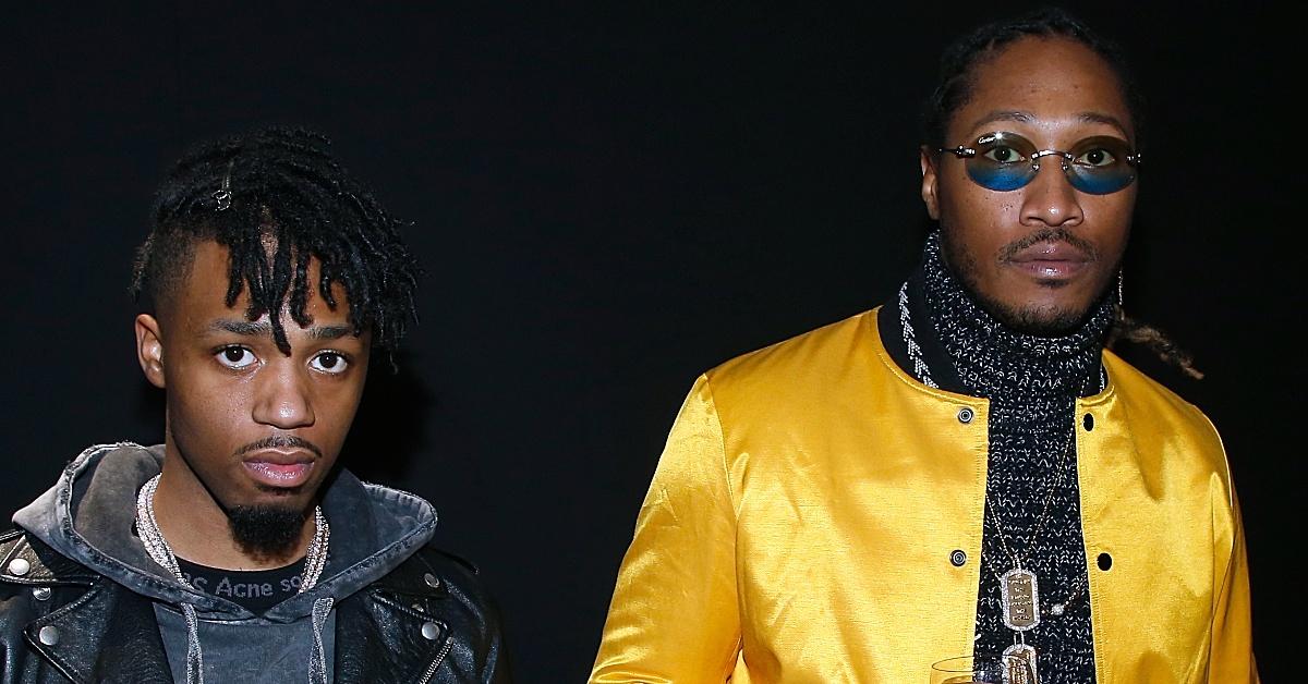 producer metro boomin and rapper future aka nayvadius demun wilburn attend the ysl beauty hotel ev