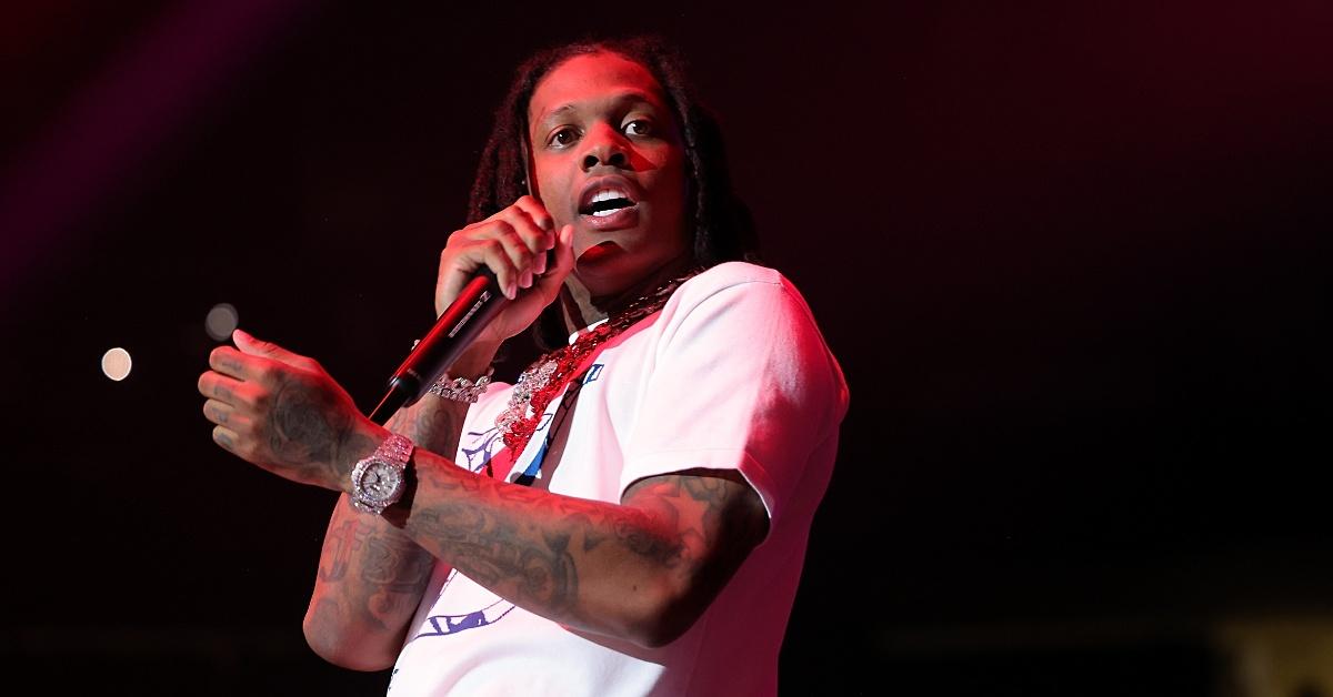 lil durk performs during iheart powerhouse  at prudential center