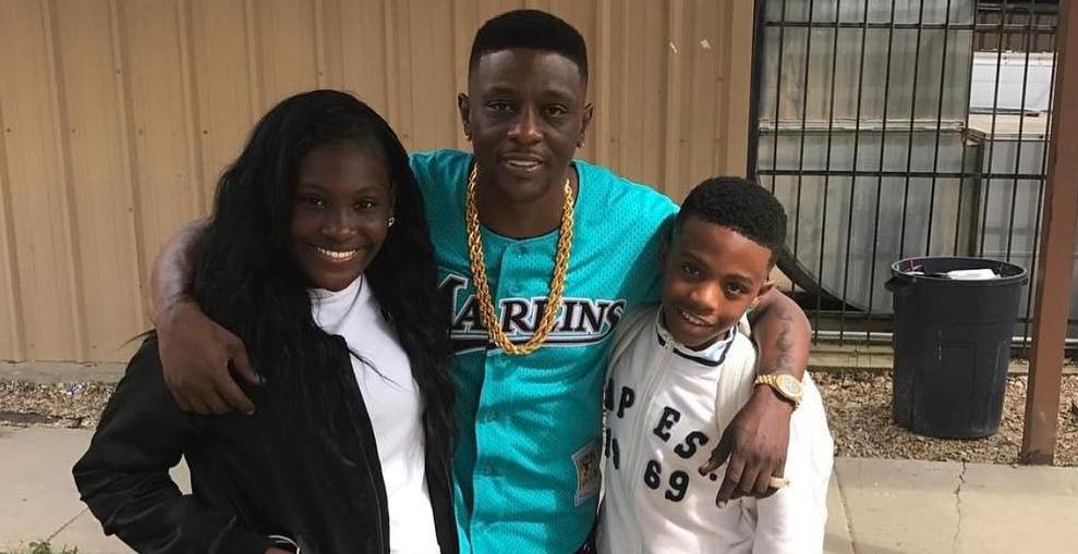 Lil Boosie and his children