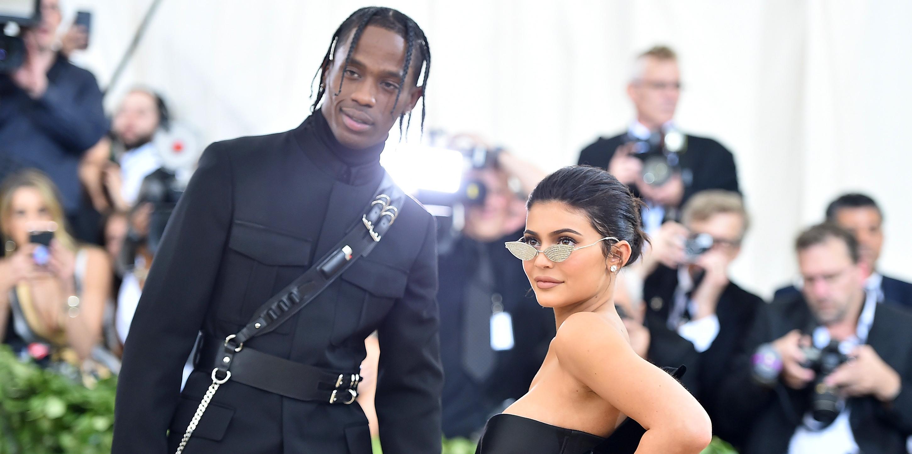 travis scott and kylie jenner attend the heavenly bodies fashion the catholic imagination costume