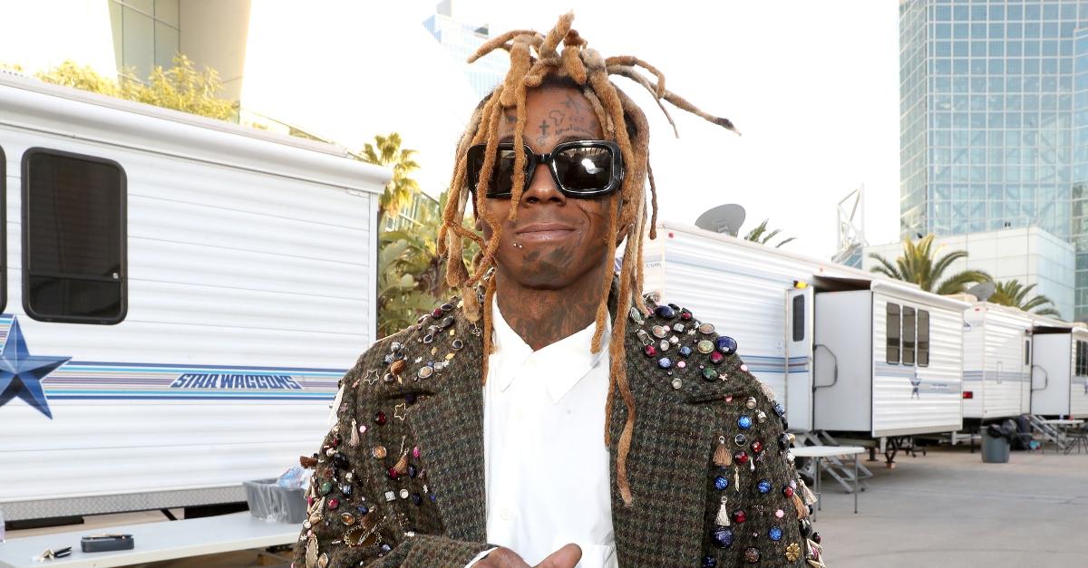 Lil Wayne attends the 65th GRAMMY Awards on February 05, 2023