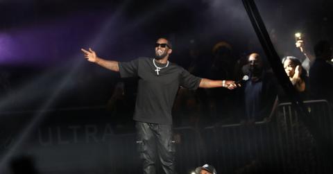 Diddy performs during Hot 97's 'Hip Hop 50 Forever'