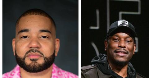 Still side-by-side shot of DJ Envy and Tyrese