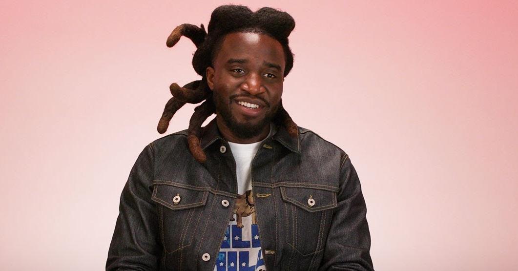 Shaboozey is interviewed by MTV.