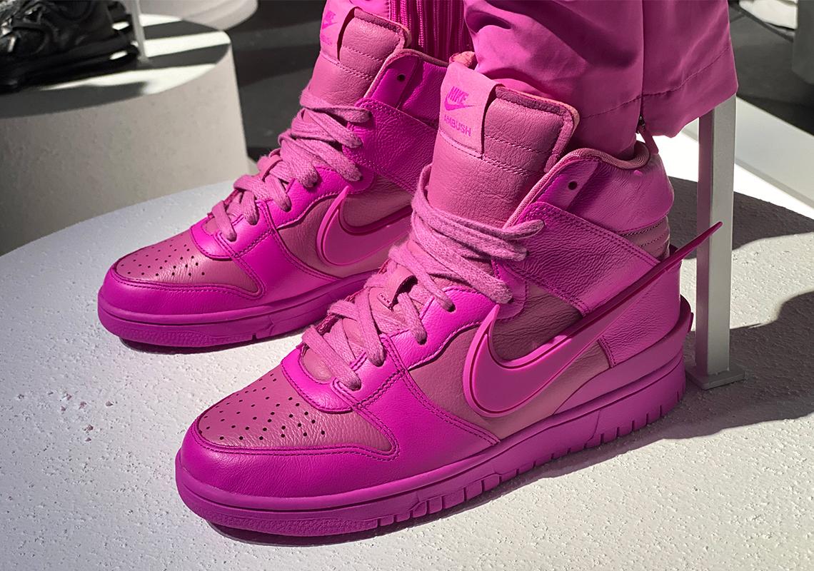 wp content/uploads///ambush nike dunk high pink CU  release date