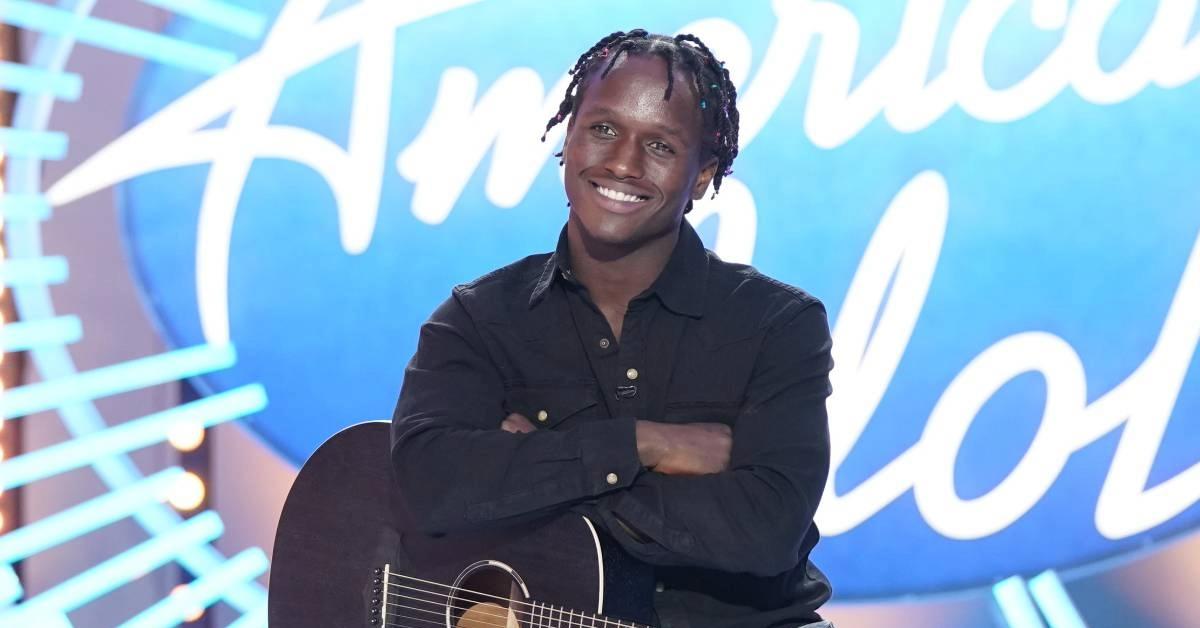 Maurice the Music perfoms on Season 20 of American Idol.