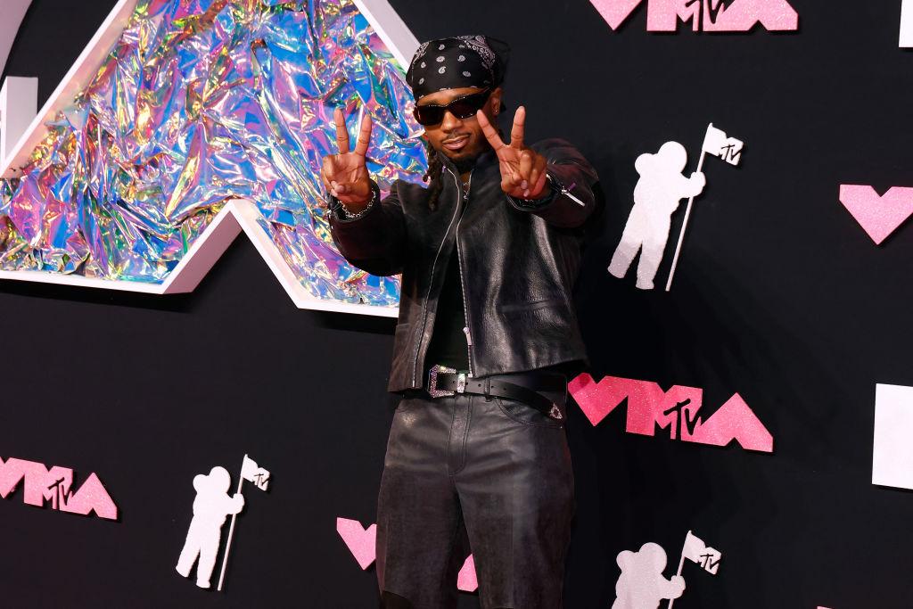 Metro Boomin attends the 2023 MTV Video Music Awards at Prudential Center