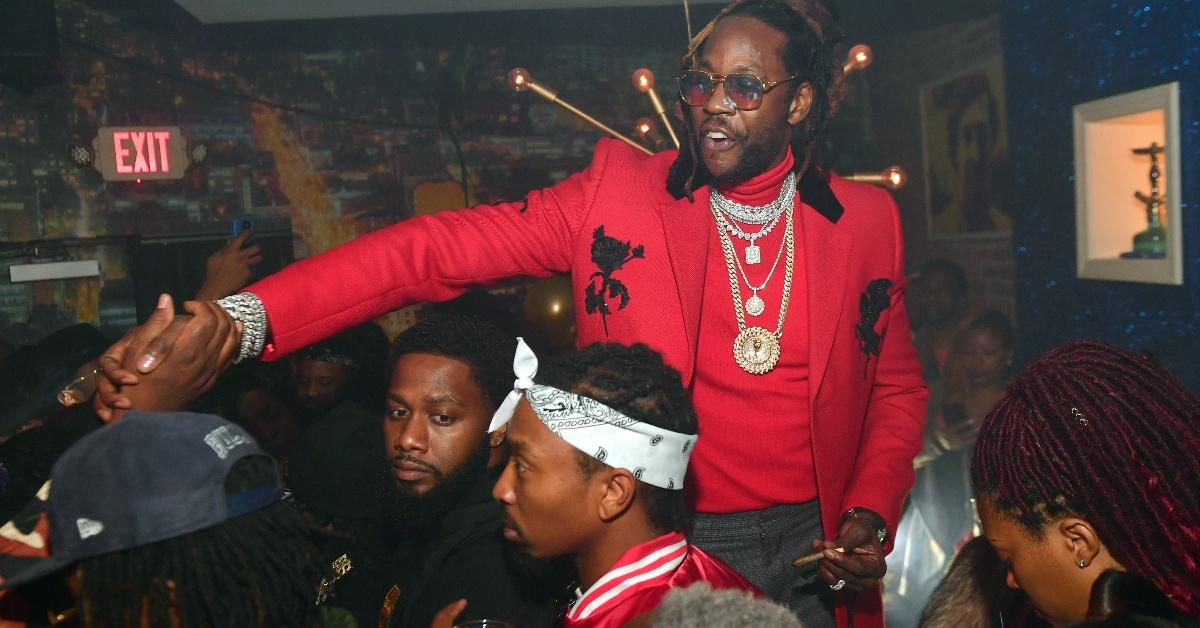 rapper  chainz attends escobar  year anniversary at escobar