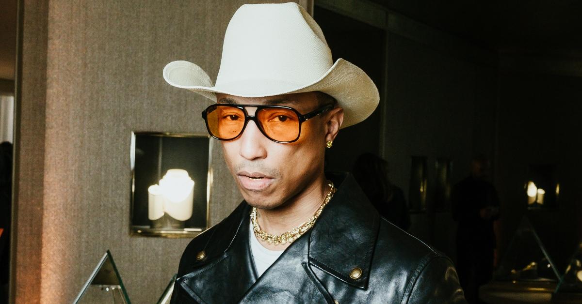 Pharrell Williams at the Tiffany & Co Celebrate Tiffany Titan