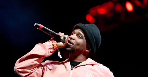 Rapper Curren$y performs onstage at the Rolling Loud Festival in San Bernardino, California.