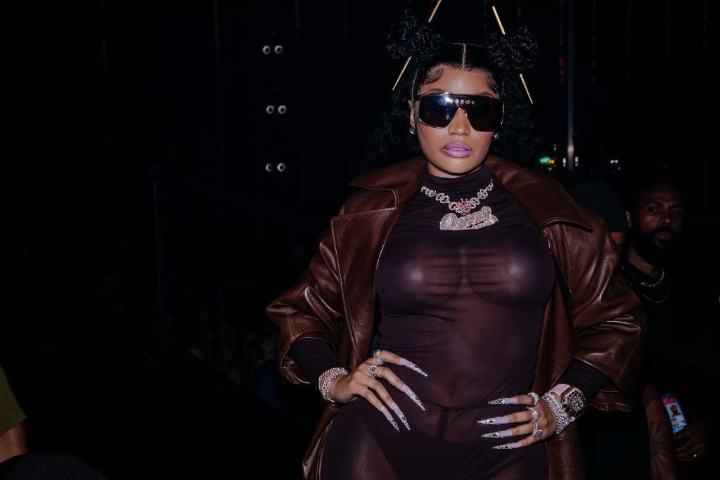 Nicki Minaj attends the 2023 MTV Video Music Awards at Prudential Center on September 12, 2023 in Newark, New Jersey.