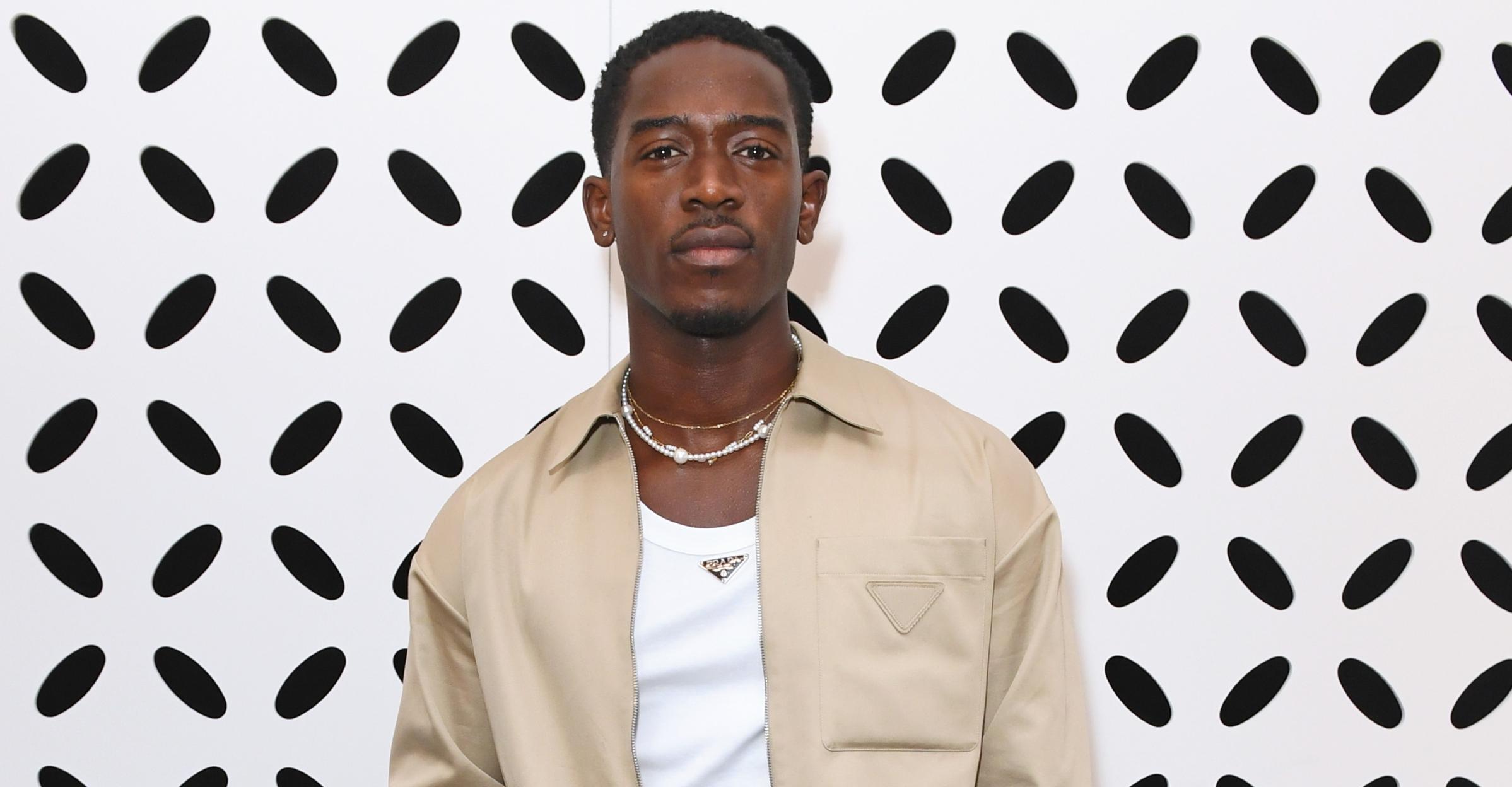 damson idris attends the british vogue x self portrait summer party