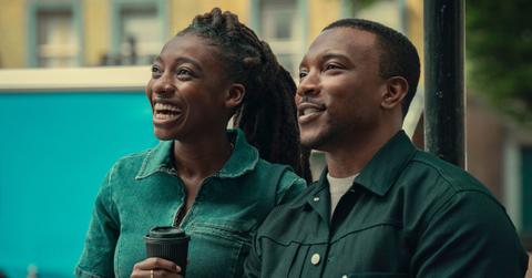 Simbiatu Ajikawo as Shelley, Ashley Walters as Dushane in 'Top Boy.'