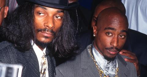 Snoop Dogg and Tupac Shakur attend 13th Annual MTV Video Music Awards