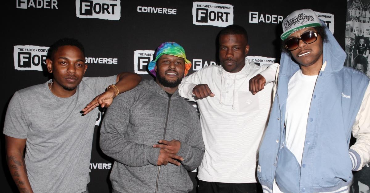 Kendrick Lamar, Schoolboy-Q, Jay Rock and Ab-Soul of Black Hippy attend Fader Fort presented by Converse during SXSW on March 13, 2013 in Austin, Texas.