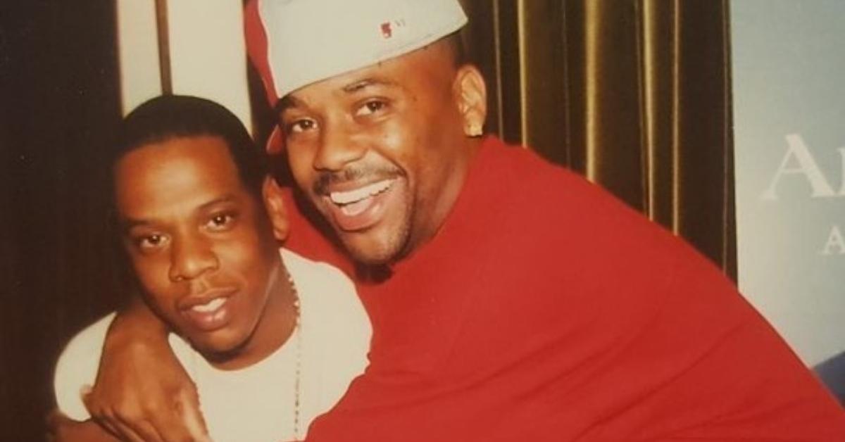 jay-z and dame dash throwback photo