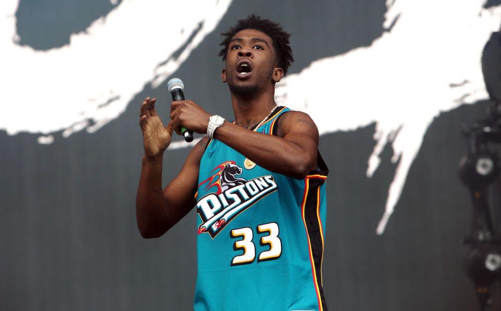 Desiigner performs on day 3 of Wireless Festival at Finsbury Park in London, England. 