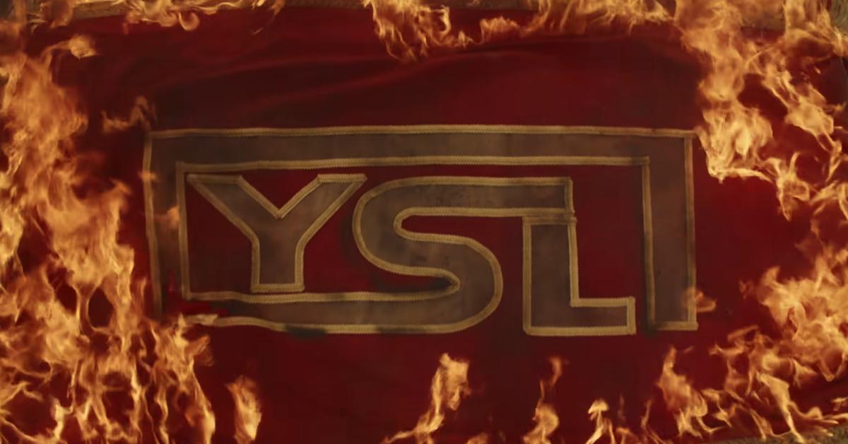 ysl banner burning in mv