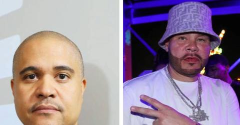 Still side-by-side shots of Irv Gotti and Fat Joe