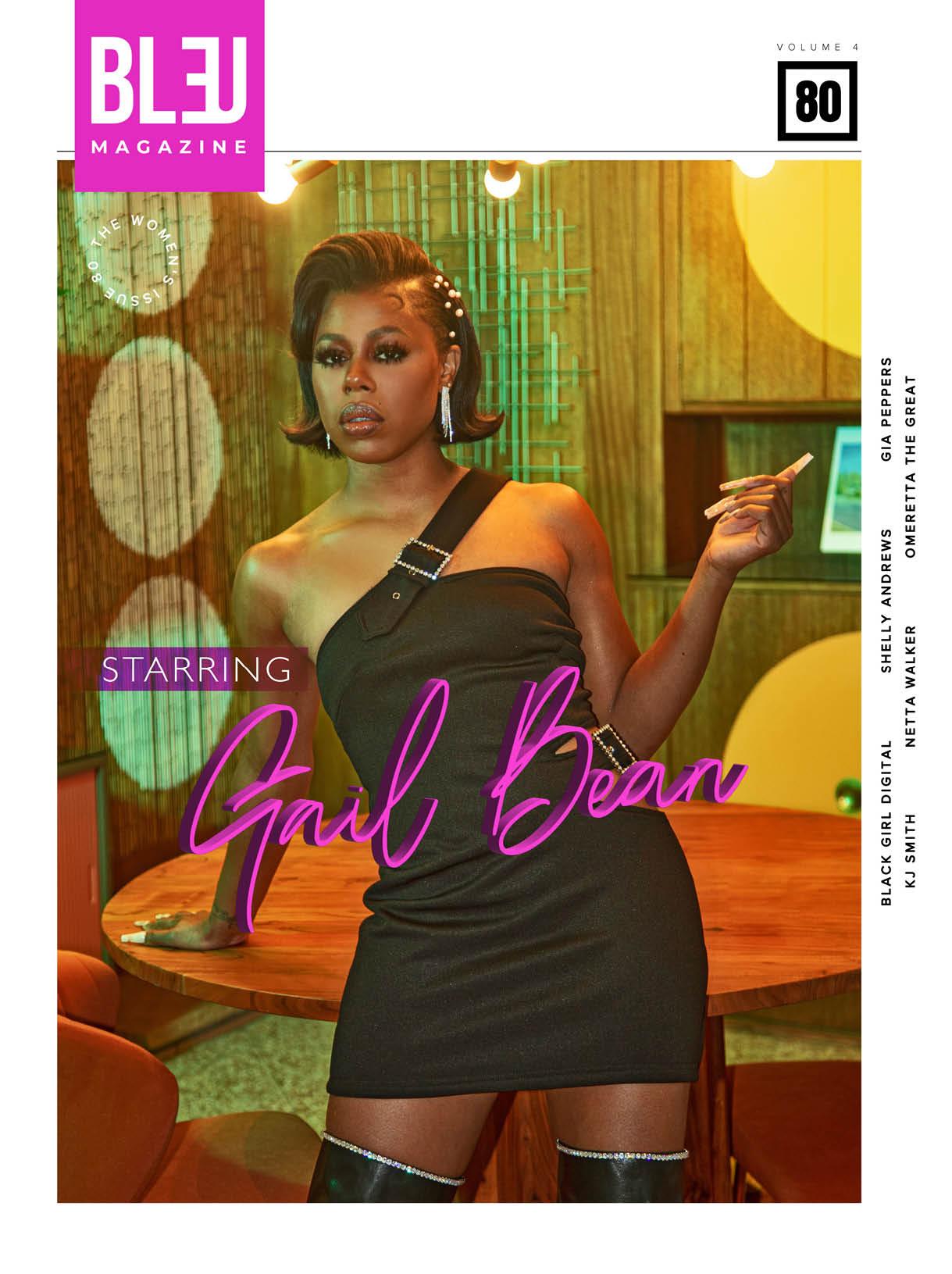 gail bean bleu magazine